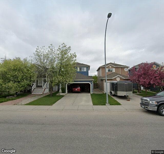 Street view of 214 Bridlewood Road SW, Calgary