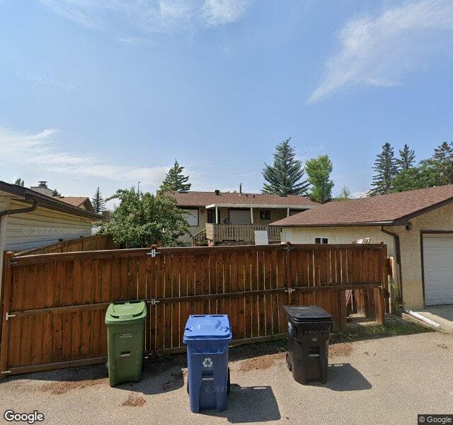 Street view of 347 Woodside Circle SW, Calgary