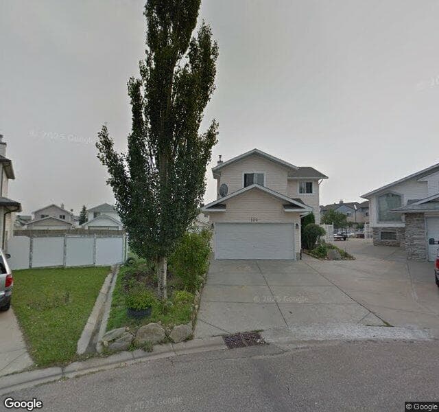 Street view of 106 Anaheim Place NE, Calgary