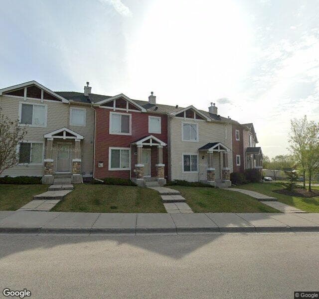 Street view of 122 Panamount Drive NW, Calgary