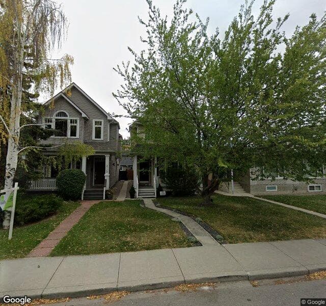 Street view of 2110 6 Avenue NW, Calgary