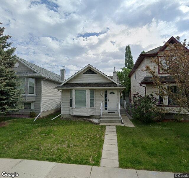Street view of 293 Cramond Close SE, Calgary