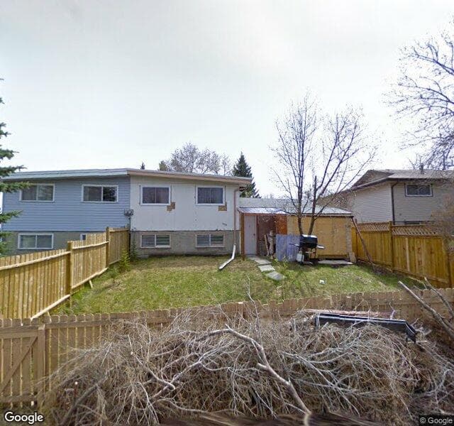 Street view of 11722 Canfield Road SW, Calgary