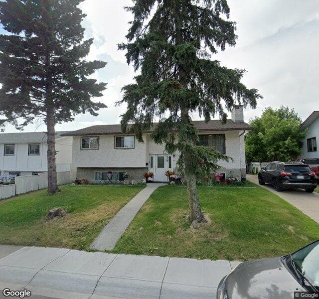 Street view of 179 Manora Drive NE, Calgary