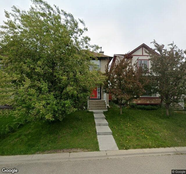 Street view of 130 Cranberry Place SE, Calgary