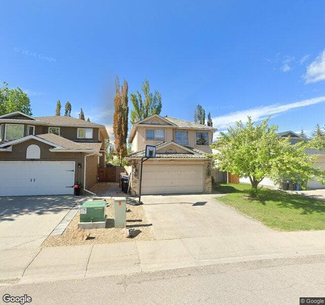 Street view of 146 Mount Assiniboine Circle SE, Calgary