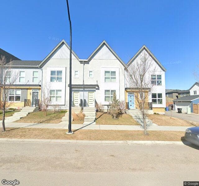 Street view of 1255 Livingston Way NE, Calgary
