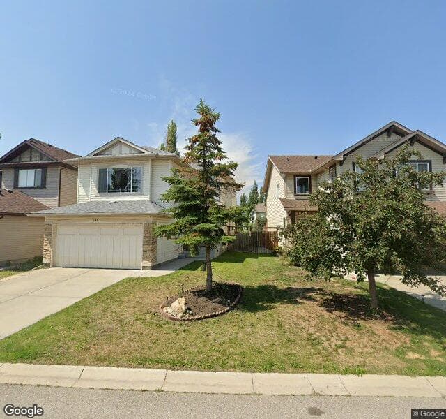 Street view of 158 Brightondale Crescent SE, Calgary