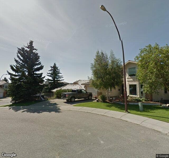 Street view of 119 Scenic Ridge Court NW, Calgary