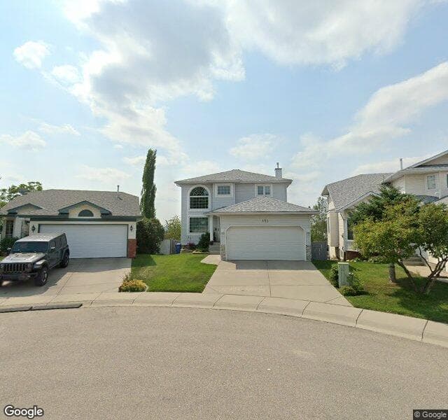 Street view of 151 Arbour Wood Close NW, Calgary