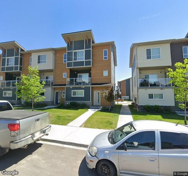 Street view of 260 Harvest Hills Way NE, Calgary