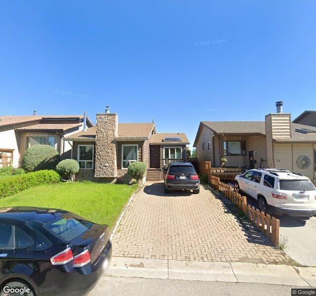 Street view of 20 Cedarbrook Way SW, Calgary