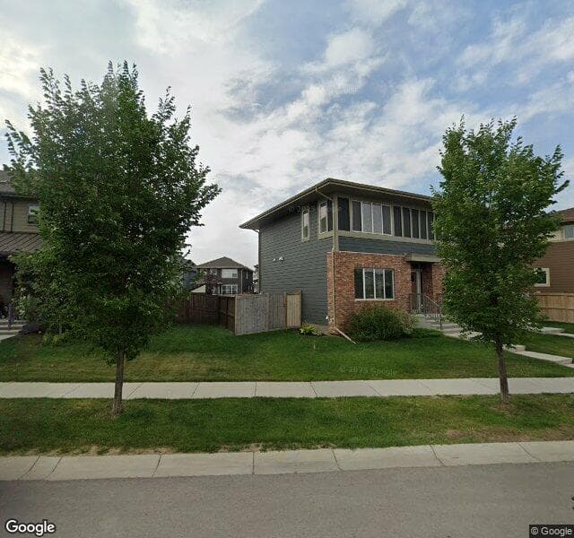 Street view of 20 Masters Terrace SE, Calgary