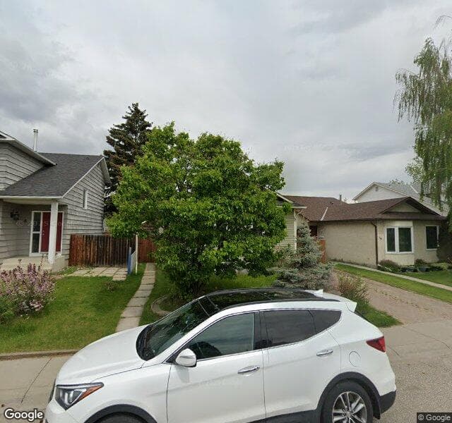 Street view of 12 Deersaxon Road SE, Calgary