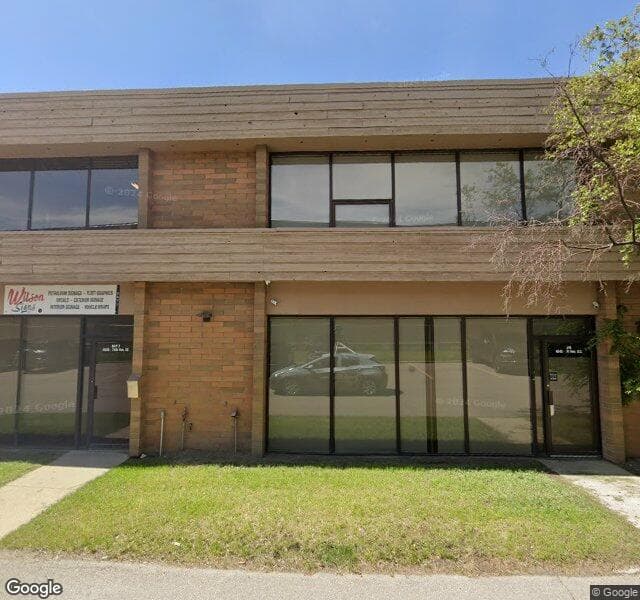Street view of 4045 74 Avenue SE, Calgary