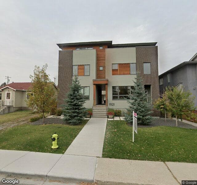 Street view of 103-1921 27 Street SW, Calgary