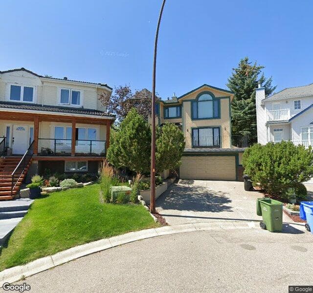 Street view of 111 Stratton Park SW, Calgary