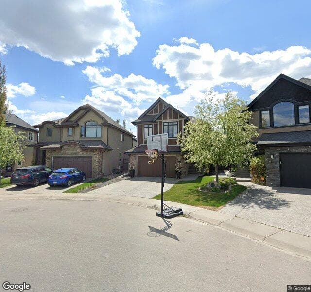 Street view of 173 W Coach Place SW, Calgary