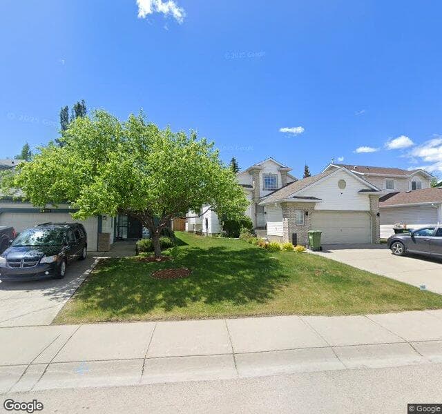 Street view of 10413 Hidden Valley Drive NW, Calgary