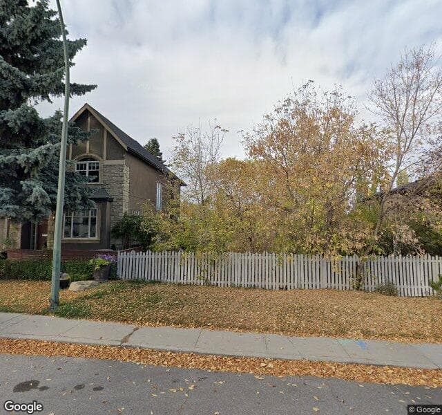 Street view of 108 38A Avenue SW, Calgary