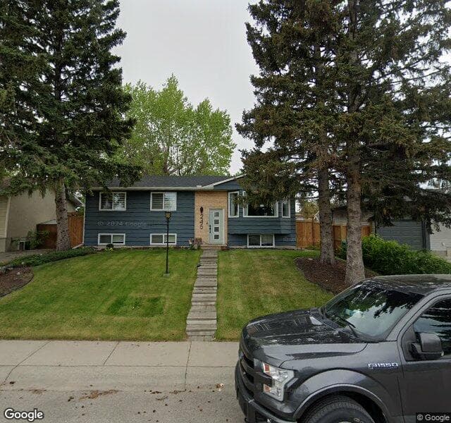 Street view of 245 Allan Crescent SE, Calgary