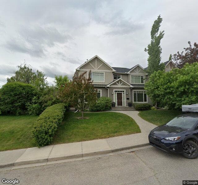 Street view of 2807 12 Avenue NW, Calgary