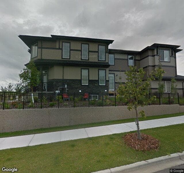 Street view of 7492 May Common NW, Edmonton