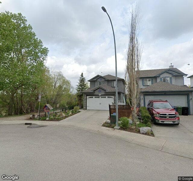 Street view of 55 Bridlecreek Park SW, Calgary