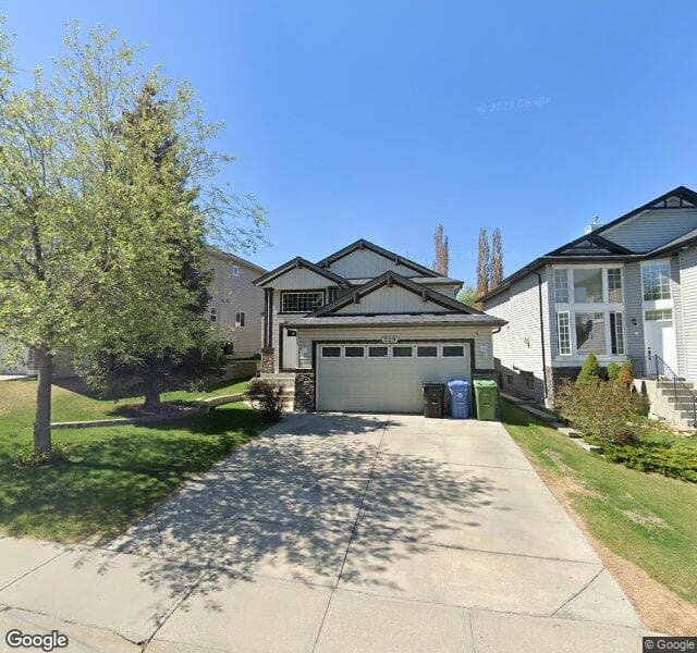 Street view of 229 Panamount Hill NW, Calgary
