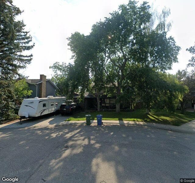 Street view of 215 Canova Place SW, Calgary