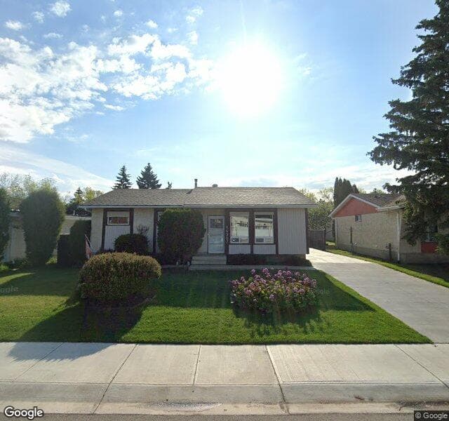 Street view of 16907 110 Street NW, Edmonton
