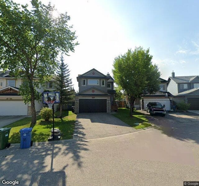 Street view of 156 Chapalina Crescent SE, Calgary