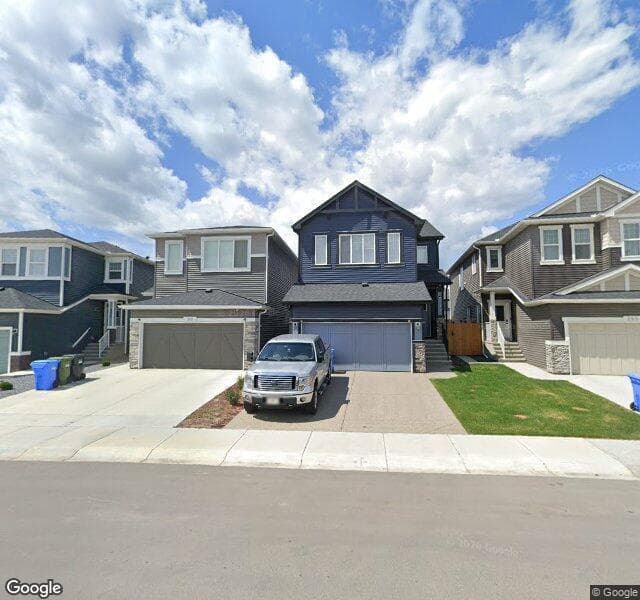 Street view of 248 Creekstone Path SW, Calgary