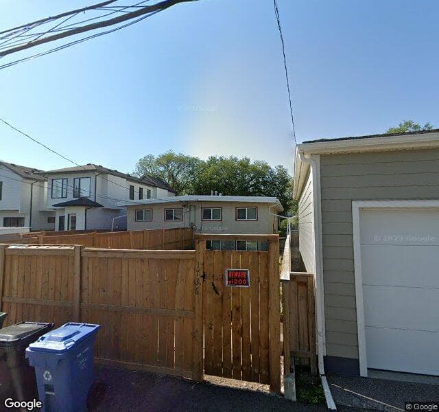 Street view of 1736 47 Avenue SW, Calgary