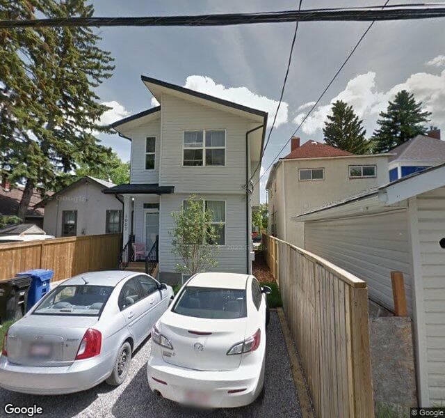Street view of 1607 2 Street NW, Calgary