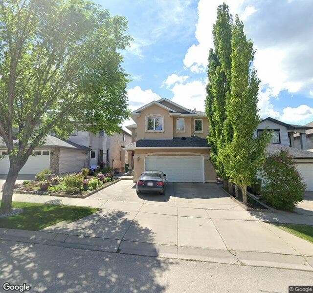 Street view of 11517 Tuscany Boulevard NW, Calgary