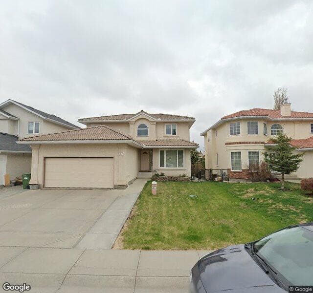 Street view of 167 Hamptons Heath NW, Calgary