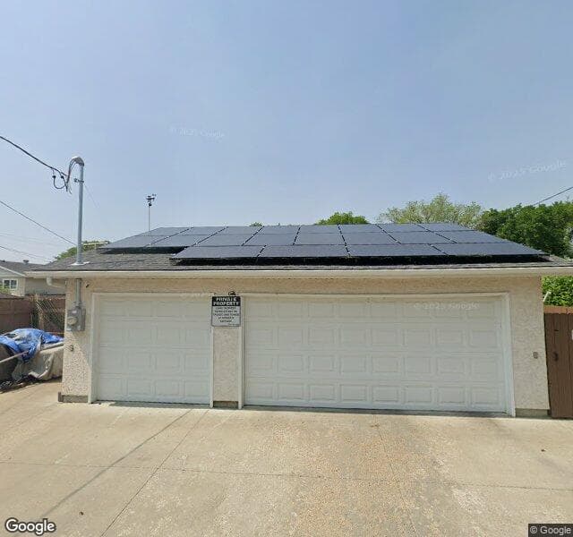 Street view of 12711 104 Street NW, Edmonton