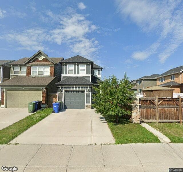 Street view of 341 Auburn Meadows Boulevard SE, Calgary