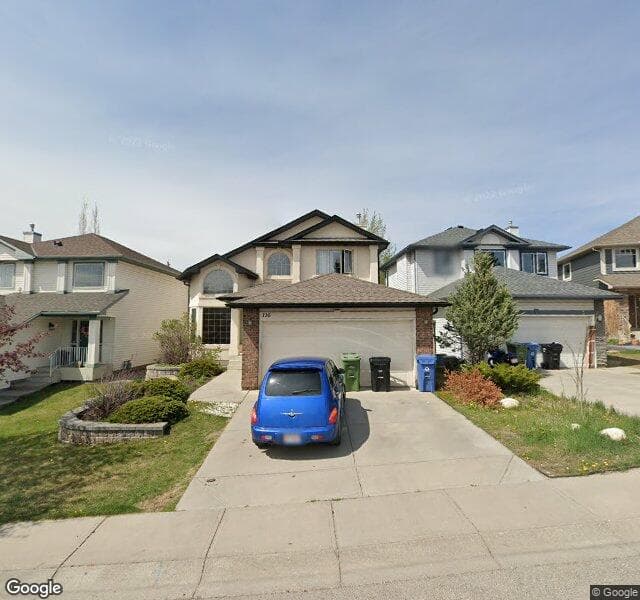 Street view of 116 Tuscany Hills Close NW, Calgary