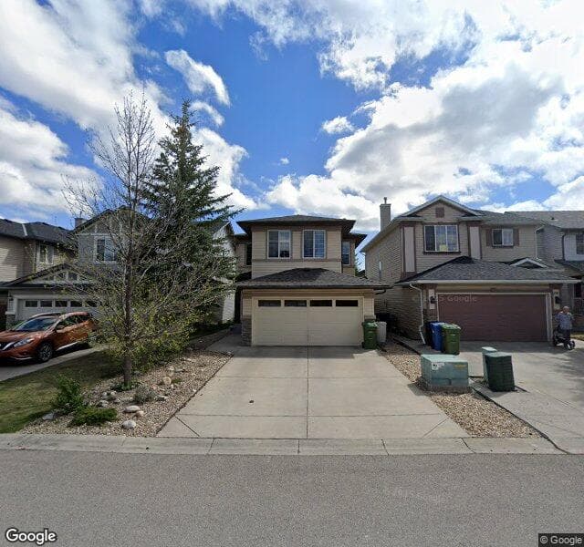 Street view of 183 Eversyde Way SW, Calgary