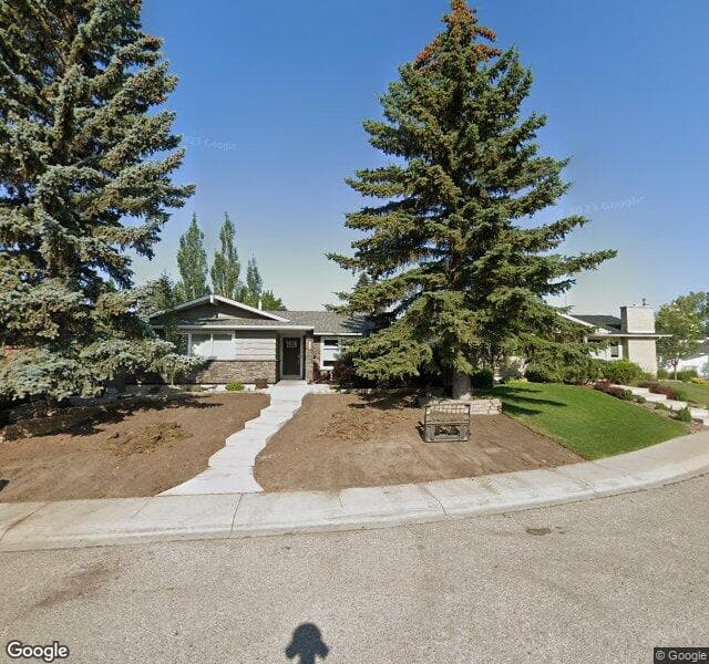 Street view of 12168 Lake Waterton Crescent SE, Calgary