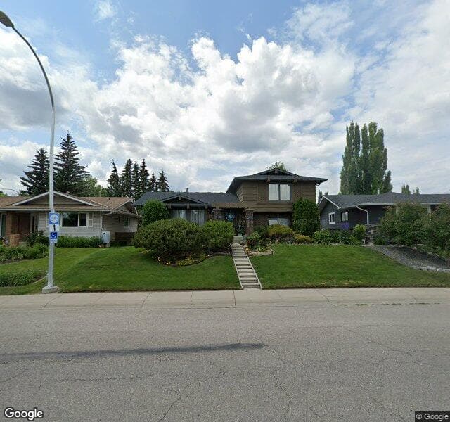 Street view of 13219 Lake Crimson Drive SE, Calgary