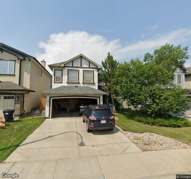 Street view of 18 New Brighton Circle SE, Calgary