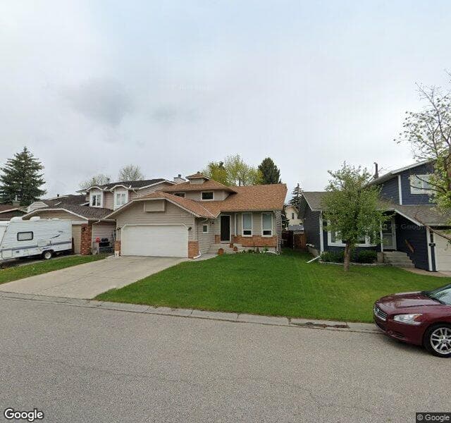 Street view of 27 Sunhaven Way SE, Calgary