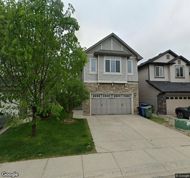 Street view of 216 Cranberry Circle SE, Calgary