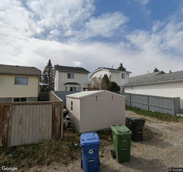 Street view of 103 Coverdale Way NE, Calgary