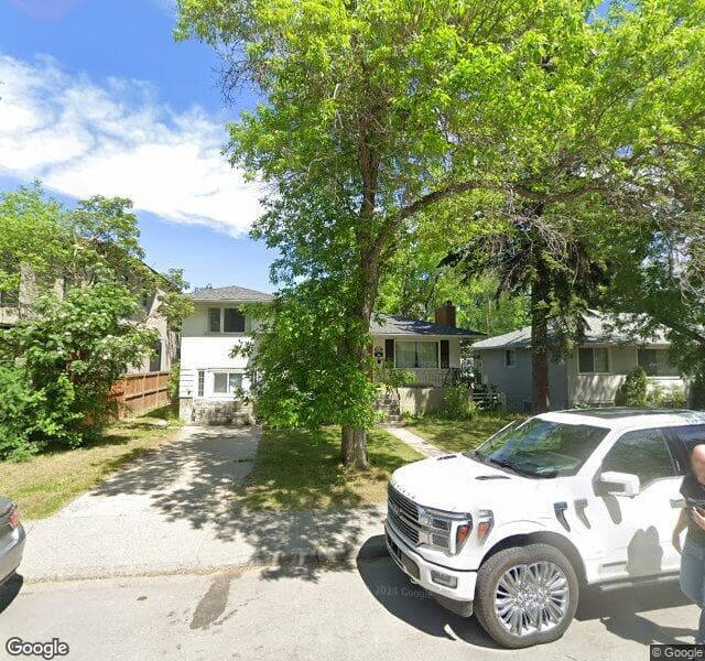 Street view of 3412 Exshaw Road NW, Calgary