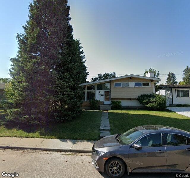 Street view of 1319 106 Avenue SW, Calgary