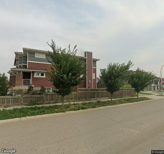 Street view of 148 Masters Way SE, Calgary